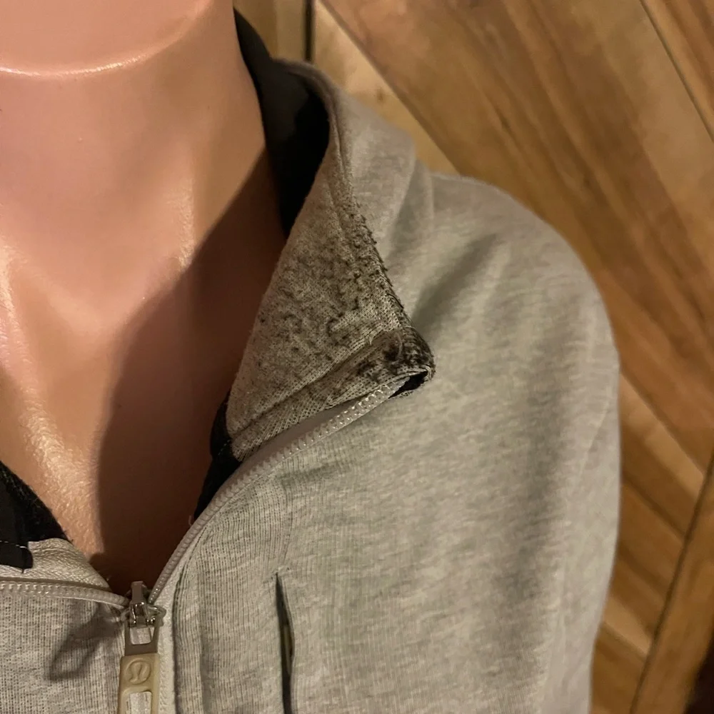 Lululemon Men’s Medium Gray City Sweat Full Zip Hoodie Jacket